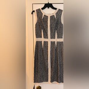 BCBGMaxAzria Black and White Rumor Dress